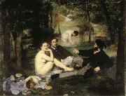 Edouard Manet Le Dejeunersur l'Herbe oil painting artist